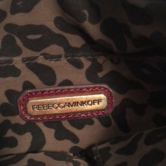 Red leather purse - Picture 8 of 9